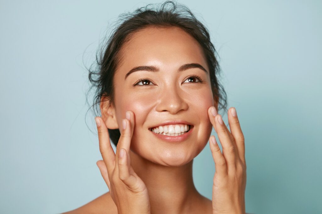 4 Benefits Of Getting An Infusion Facial | Xenana Spa | Portland Oregon Image Of Smiling Woman With Soft, Glowing Skin After An Infusion Facial In Portland, Oregon